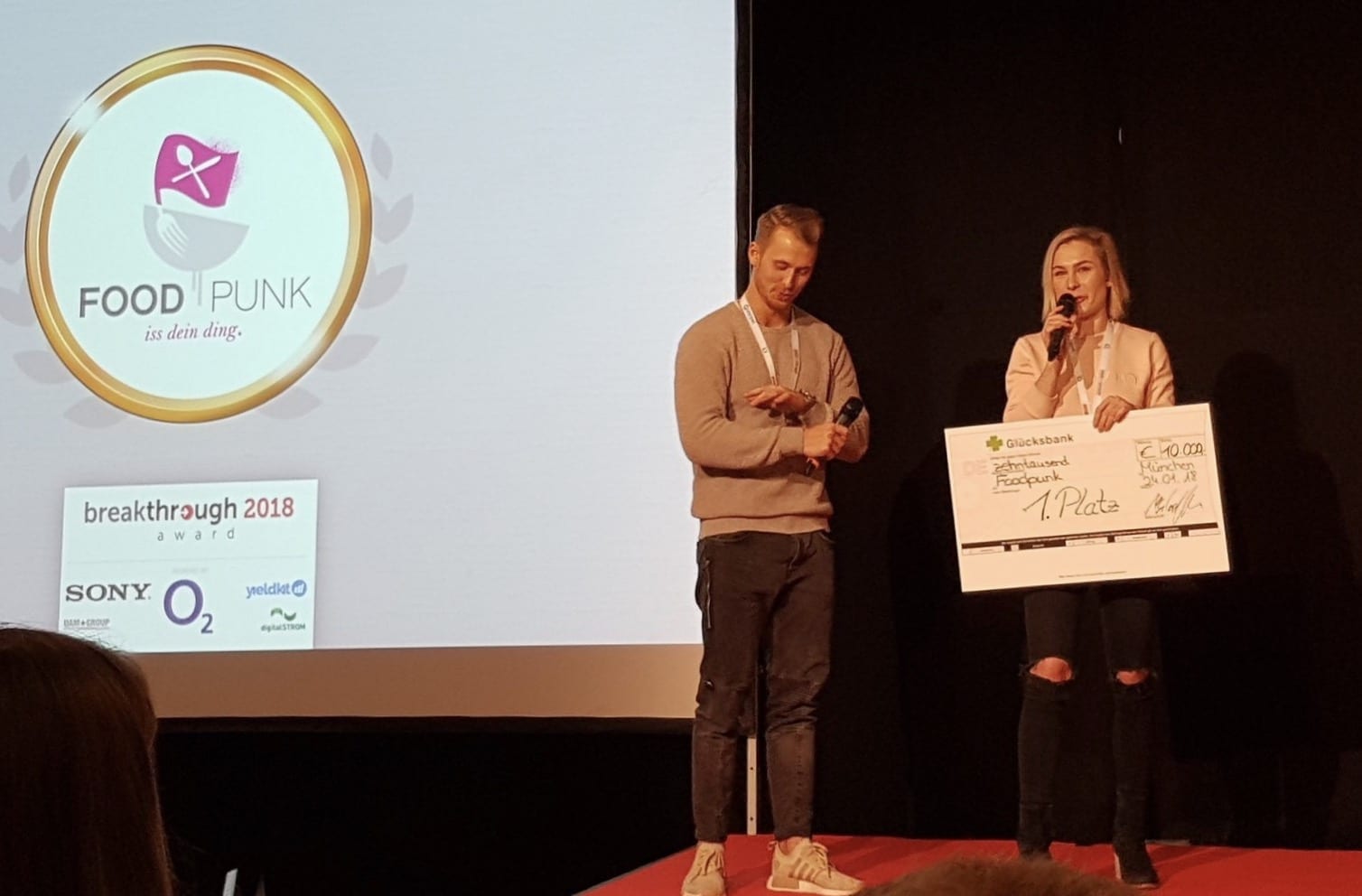 Preisverleihung Breakthrough Award 2018