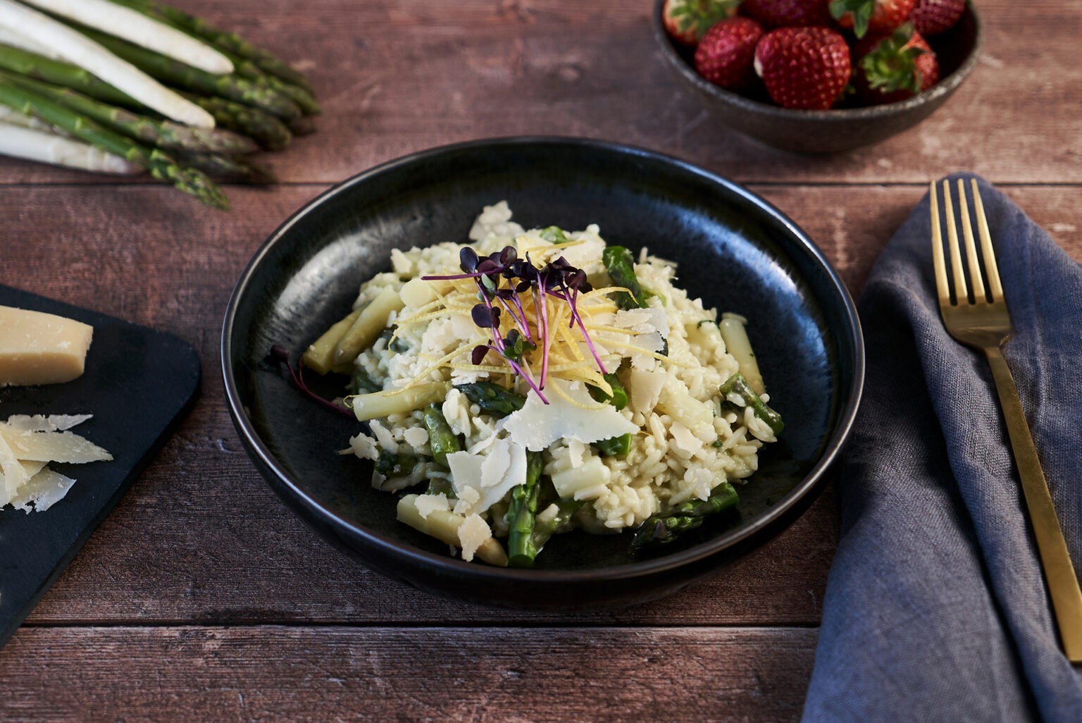 Bärlauch-Spargel-Risotto (Keto)