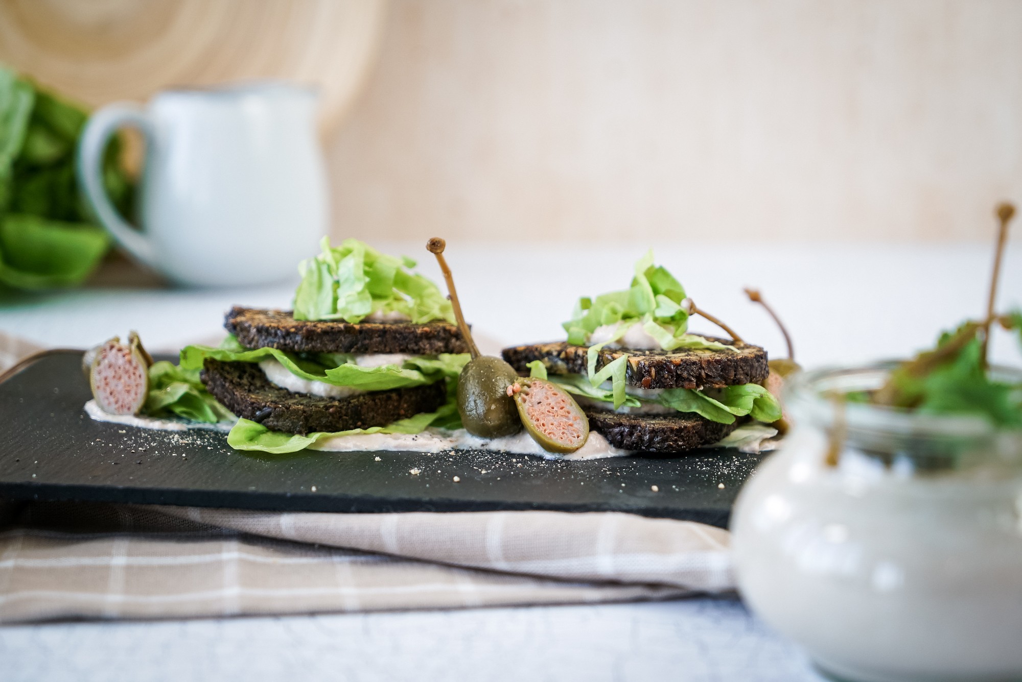 Keto Sandwich mit schneller Thunfischcreme | Foodpunk