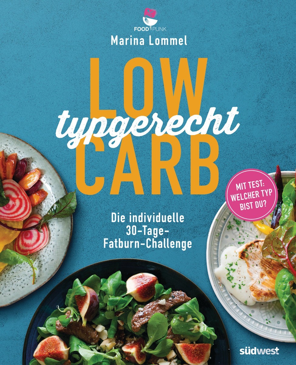 Buchcover Low Carb typgerecht
