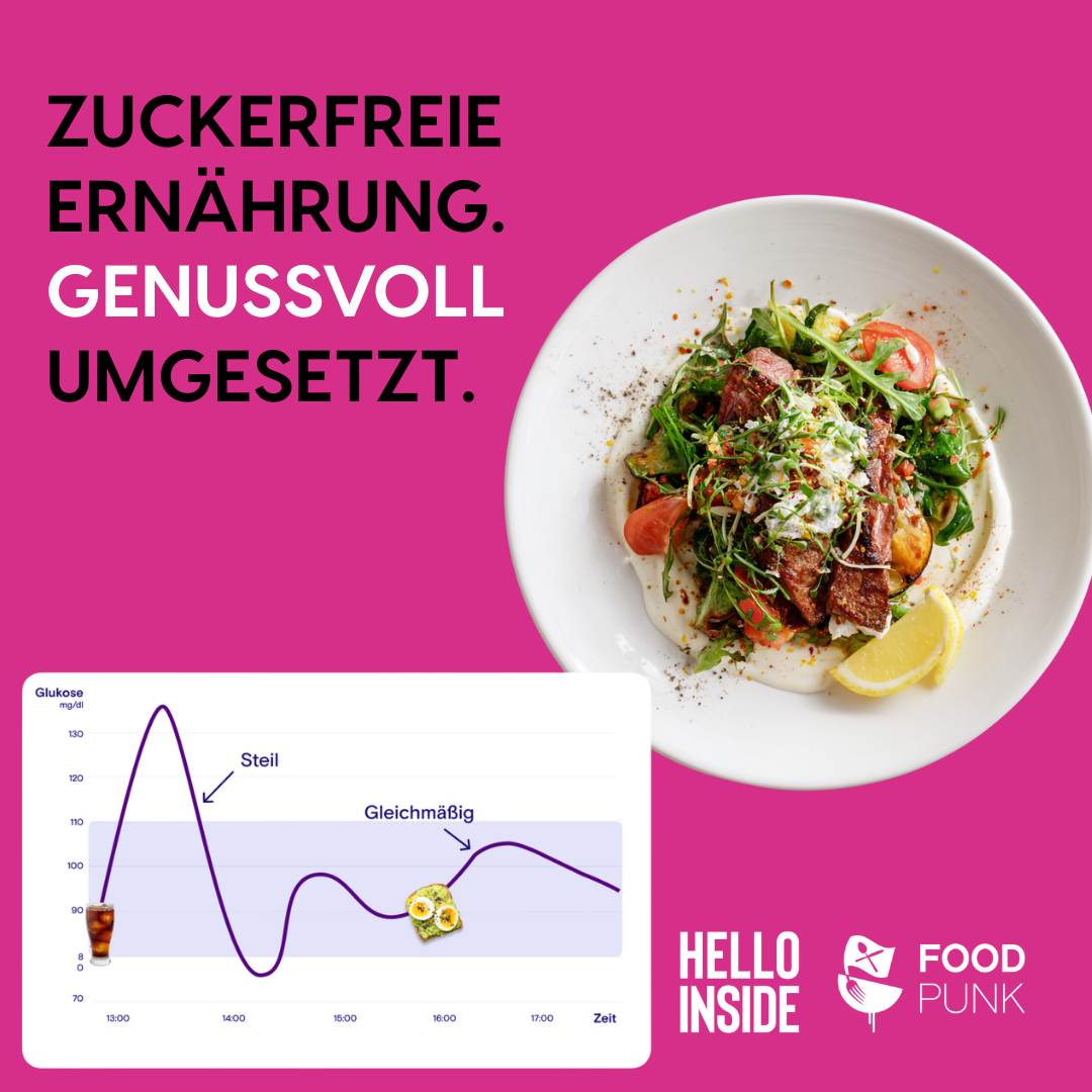 Hello Inside x Foodpunk: Zuckerfreie Ernährung, genussvoll umgesetzt