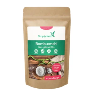 Simply Keto Bambusmehl 300 g | fein gemahlen