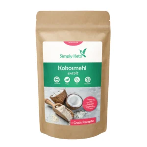 Simply Keto Kokosmehl 500 g | entölt