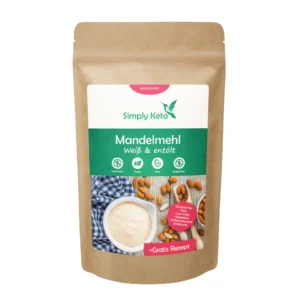 Simply Keto Mandelmehl | weiß & entölt | 500 g