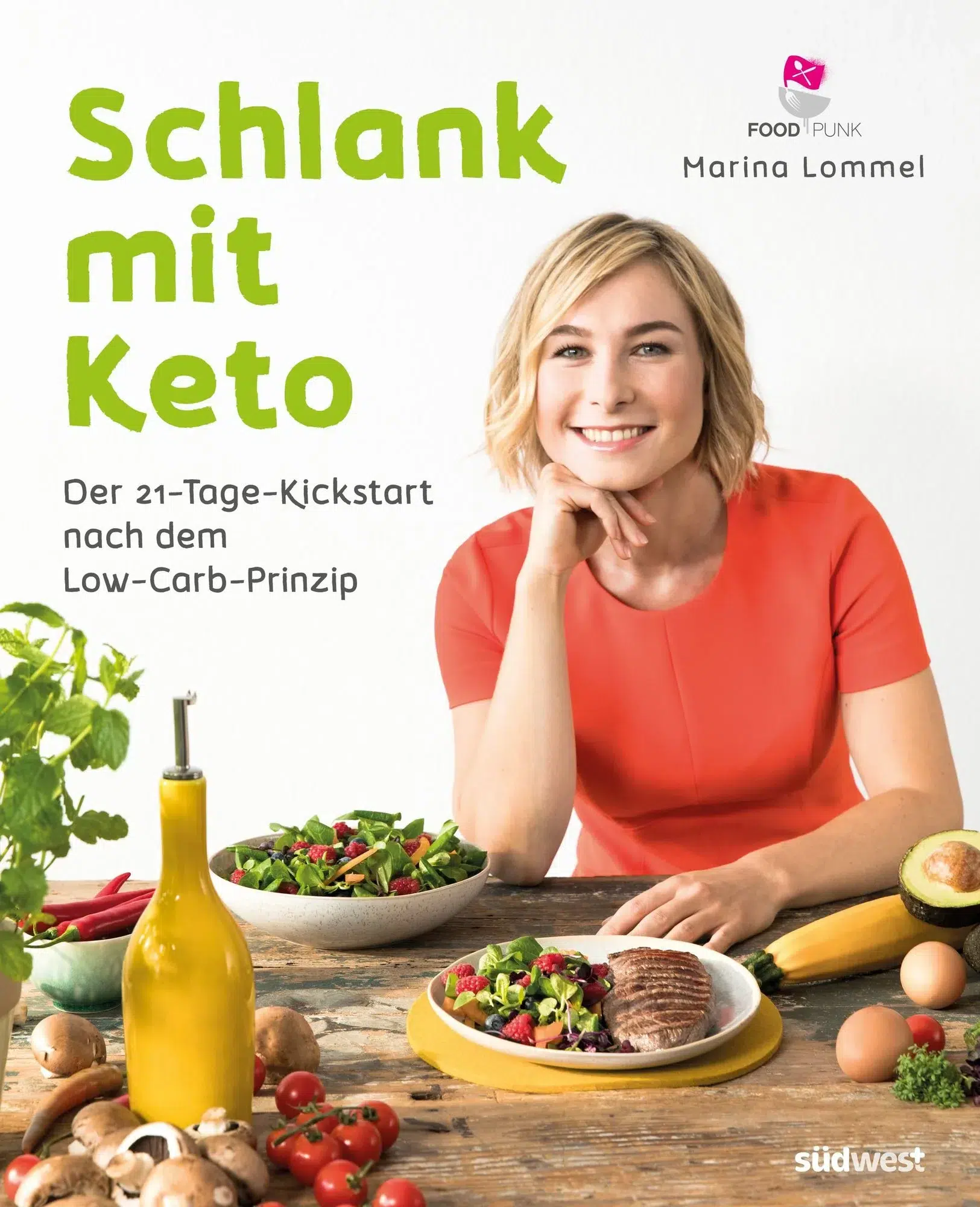 Buchcover Schlank mit Keto